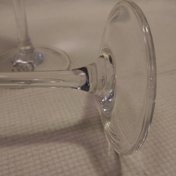 3 Lenox Heather Blue Balloon Crystal Wine Glasses - Picture 11 of 15